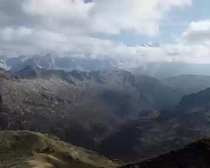 IMG_1670 Le vallon de la Diosaz, le Brévent et le massif du Mont Blanc